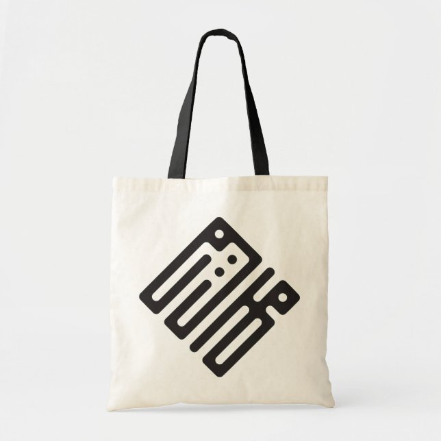 Bolsa Tote Meriem – Arabic Kufi Calligraphy Women’s T-Shirt (Frente)