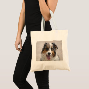 Bolsa Tote merle pastor australiano
