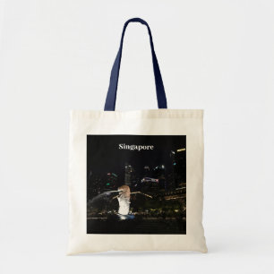 Bolsa Tote Merlion & Singapore Skyline Nº 1 Tote Bag
