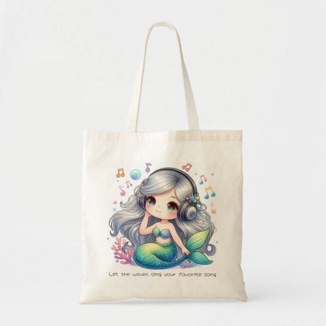 Bolsa Tote Mermaid  (Frente)