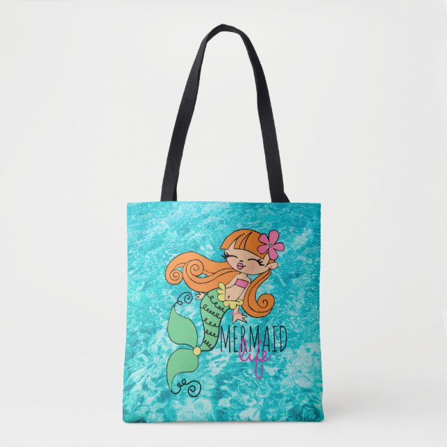 Bolsa Tote Mermaid Life RH (Frente)