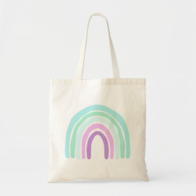 Bolsa Tote Mermaid Rainbow Tote Bag (Frente)