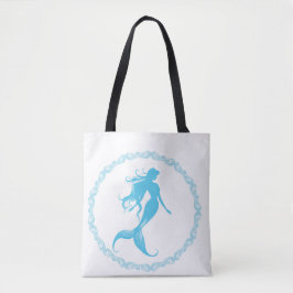 Bolsa Tote Mermaid Silhouette