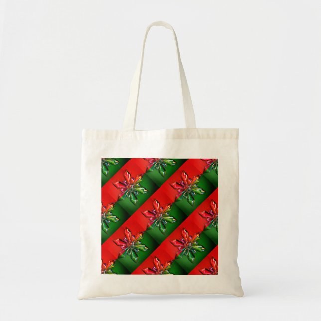 BOLSA TOTE MERRY CHRISTMAS TECIDO BAG (Frente)