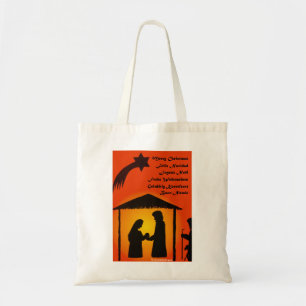 Bolsa Tote Merry Christmas Tote Bag - multilíngue
