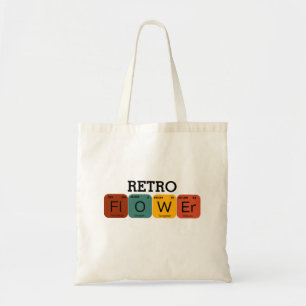 Bolsa Tote Mesa Periódica da Flor Retroativa