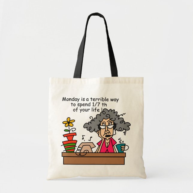 Bolsa Tote Meses Humor (Frente)