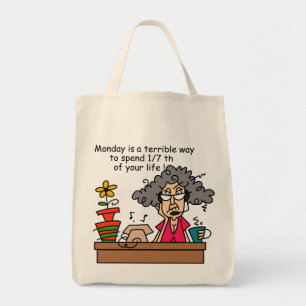 Bolsa Tote Meses Humor