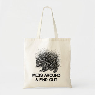 BOLSA TOTE MESS AROUND AND FIND OUT PORCUPINE