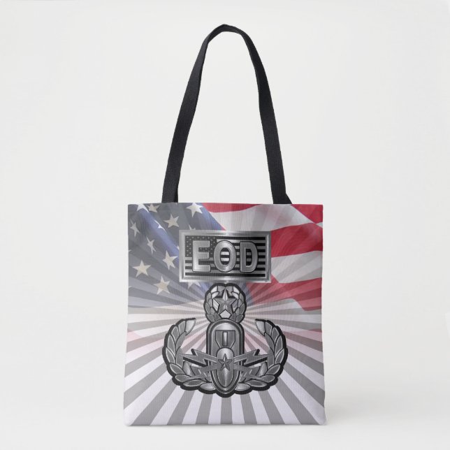 Bolsa Tote "Mestre Blaster EOD" (Frente)