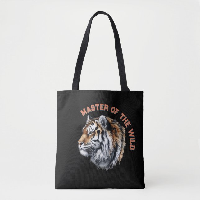 Bolsa Tote Mestre do Tigre Selvagem (Frente)