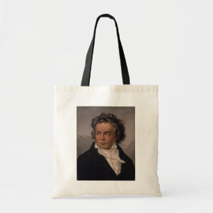 Bolsa Tote Mestre Ludwig Beethoven Compositor de Música Sinfô