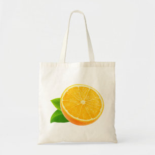Bolsa Tote Metade da fruta laranja
