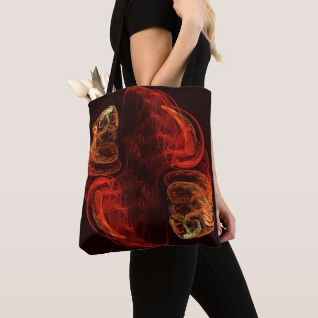 Bolsa Tote Metamorfose Abstrato Art (Close Up)
