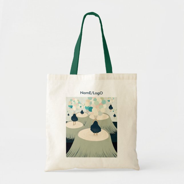 Bolsa Tote metaphor_22_a garota no sonho (Frente)