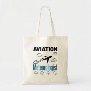 Bolsa Tote Meteorologista de Aviação Meteorologia