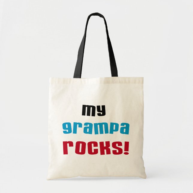 Bolsa Tote Meu avô arranca camisas e presentes (Frente)