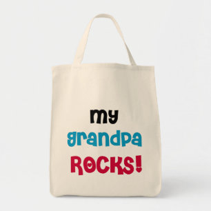 Bolsa Tote Meu avô Rocks Camisetas e presentes