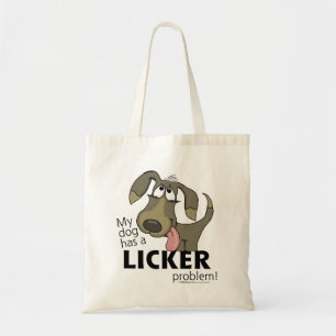 Bolsa Tote Meu Cachorro tem um problema com o LICKER!
