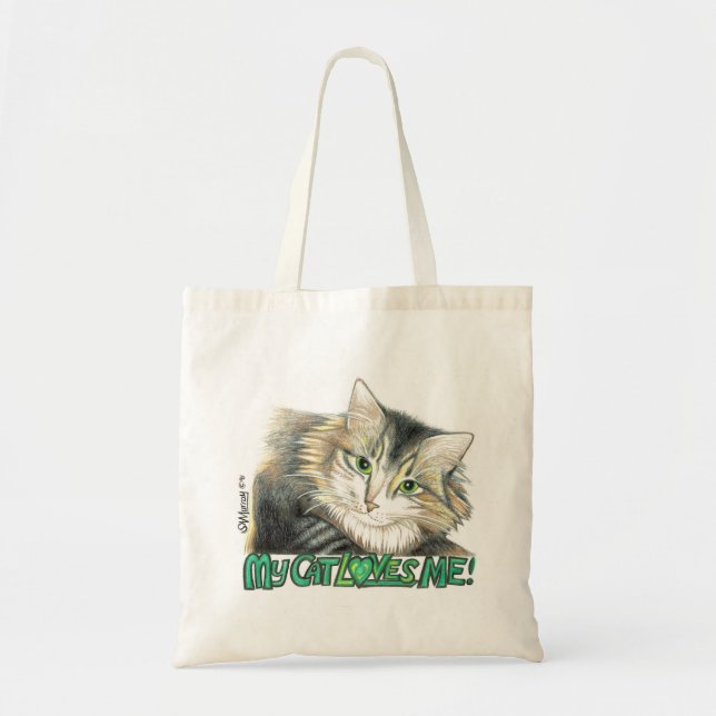 Bolsa Tote MEU CAT AMA-ME o saco 1999 de SylviART dos (Frente)