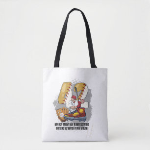 Bolsa Tote Meu filho nem sempre balança, mas eu...