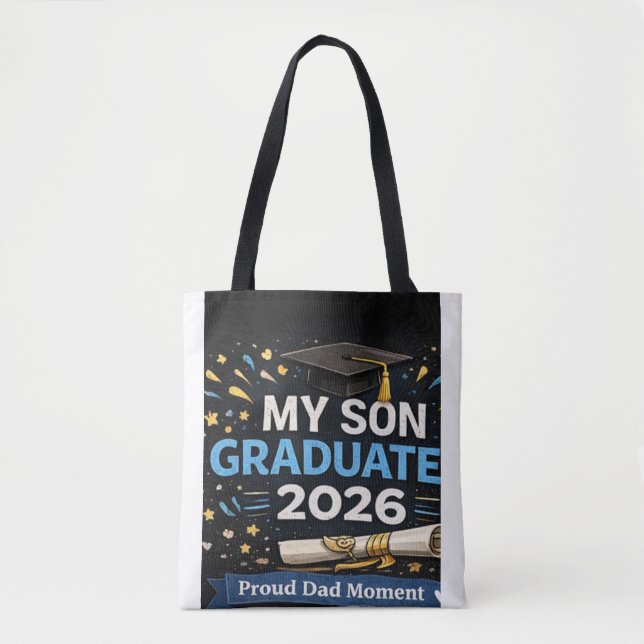 Bolsa Tote Meu Filho se Formou 2026 (Frente)