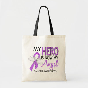 Bolsa Tote Meu herói é meu cancer do anjo