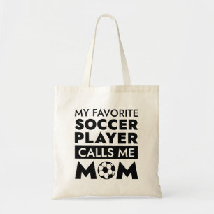 Bolsa Tote Meu Jogador De Futebol Favorito Me Chama Mãe