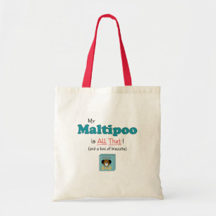 Bolsa Tote Meu Maltipoo é todo o isso!