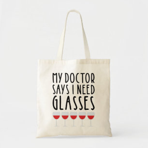 Bolsa Tote Meu Médico Diz Que Preciso De Óculos