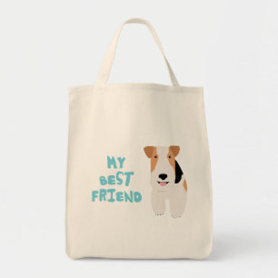 Bolsa Tote Meu melhor amigo Fox Terrier