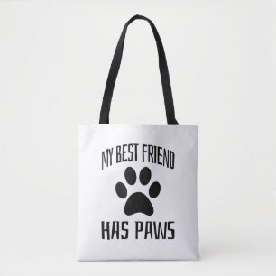 Bolsa Tote Meu Melhor Amigo Tem Patas - Pássaros De Cachorro