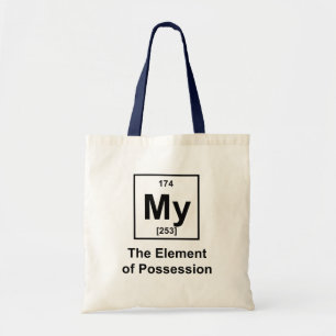Bolsa Tote Meu, o elemento da possessão