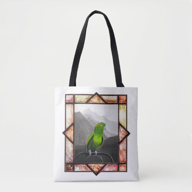 Bolsa Tote Meu Papagaio Amazônico Aldo (Frente)