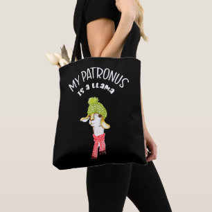 Bolsa Tote Meu Patronus é um lama. Provérbio engraçado, Ne