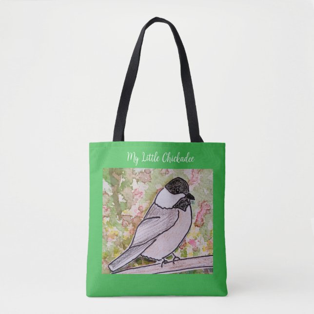 Bolsa Tote Meu Pequeno Chickadee (Frente)