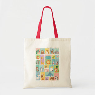 Bolsa Tote Meu Primeiro Alfabeto ABC Animais Tote Bag