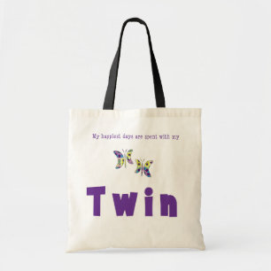 Bolsa Tote Meus dias mais felizes são passados com minha