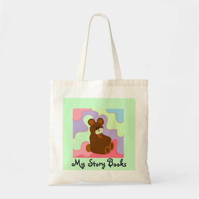 Bolsa Tote Meus Livros de Histórias (Frente)