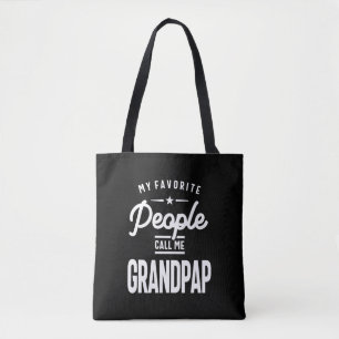 Bolsa Tote Meus Pessoas Favoritos Me Chamam De Avô