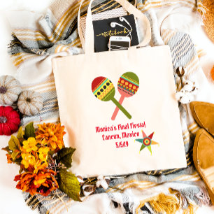 Bolsa Tote México Fiesta Gift Bachelorette Vacation
