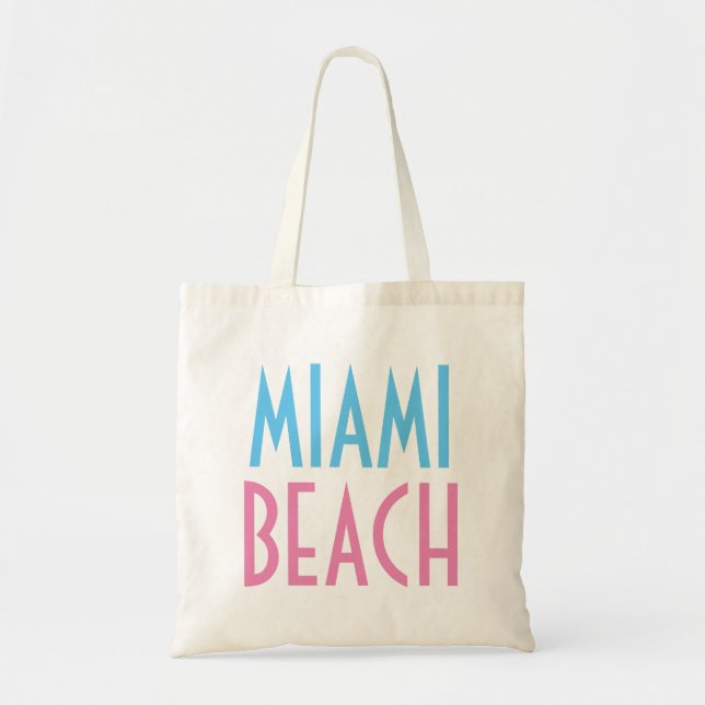 Bolsa Tote Miami Beach Tote Bag (Frente)