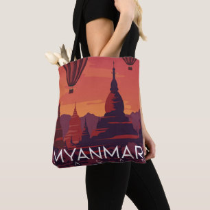 Bolsa Tote Mianmar Bagan