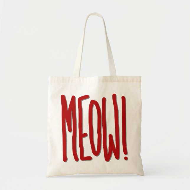 Bolsa Tote Miau! (Frente)