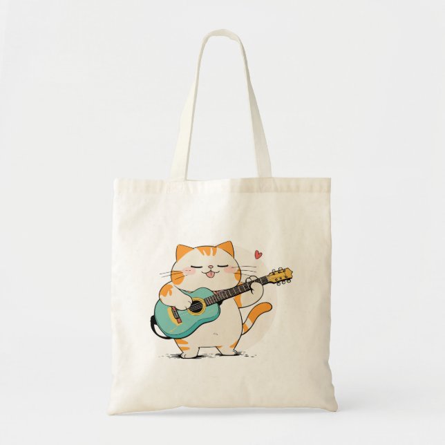 Bolsa Tote Miau e Melodias (Frente)