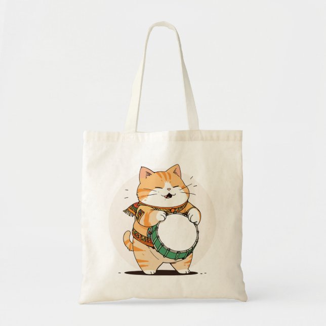Bolsa Tote Miau e Melodias (Frente)