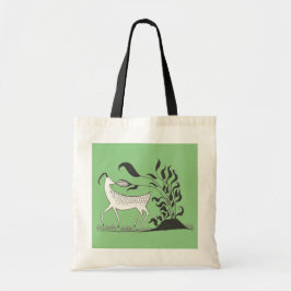 Bolsa Tote Míceno Verde Grego Inspirado Gato Tote Bag