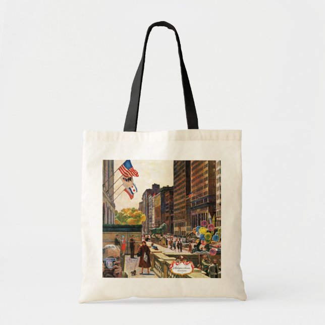 Bolsa Tote Michigan Avenue, Chicago, por John Falter (Frente)