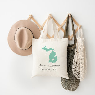 Bolsa Tote Michigan Wedding Welcome