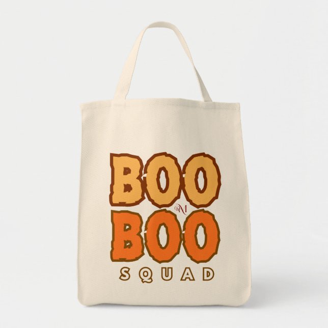Bolsa Tote Midi Tote : HALLOWEEN Boo (Frente)